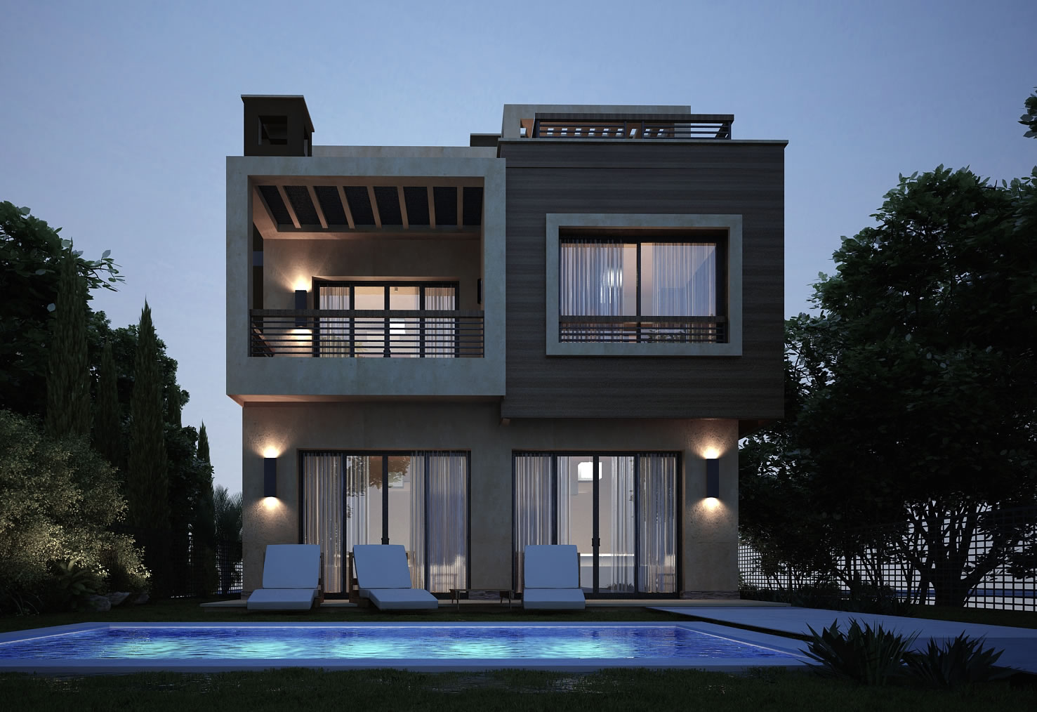 New Giza Penthouse Villas